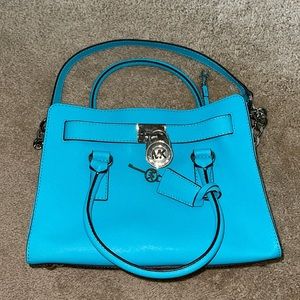 Michael Kors Saffiano Leather Hamilton Satchel